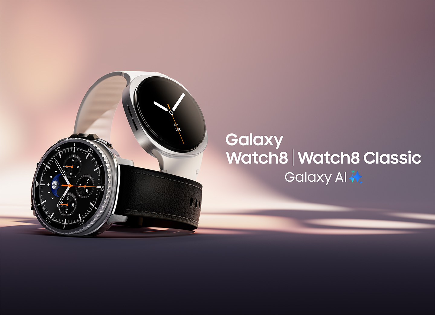 Official Samsung Galaxy Watch8 Series launch image